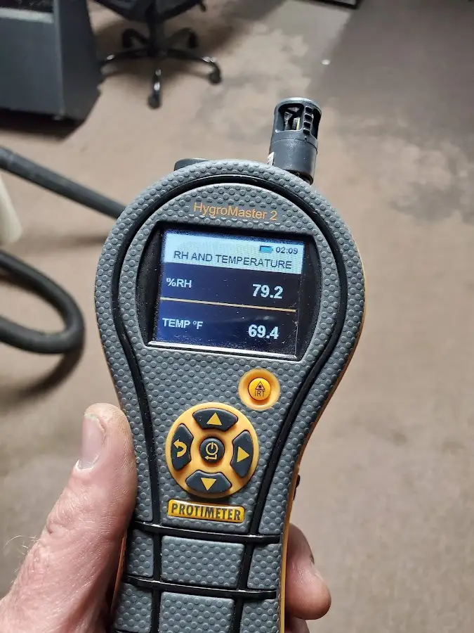 Moisture meter humidity assessment for Mold Remediation & Removal in Yuba City